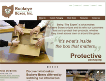 Tablet Screenshot of buckeyeboxes.com